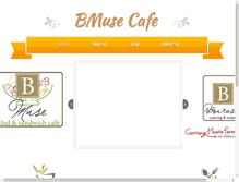 Tablet Screenshot of bmusecafe.com